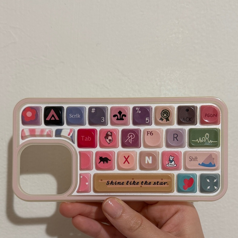 Colorful Keyboard Design Phone Case - Picture 6 of 6
